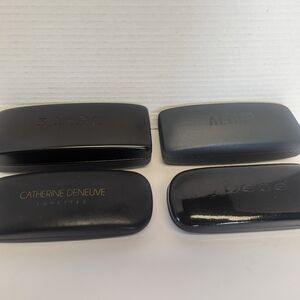 4 Hard Shell Replacement Sunglasses Cases Ralph Lauren Catherine Deneuve Bebe